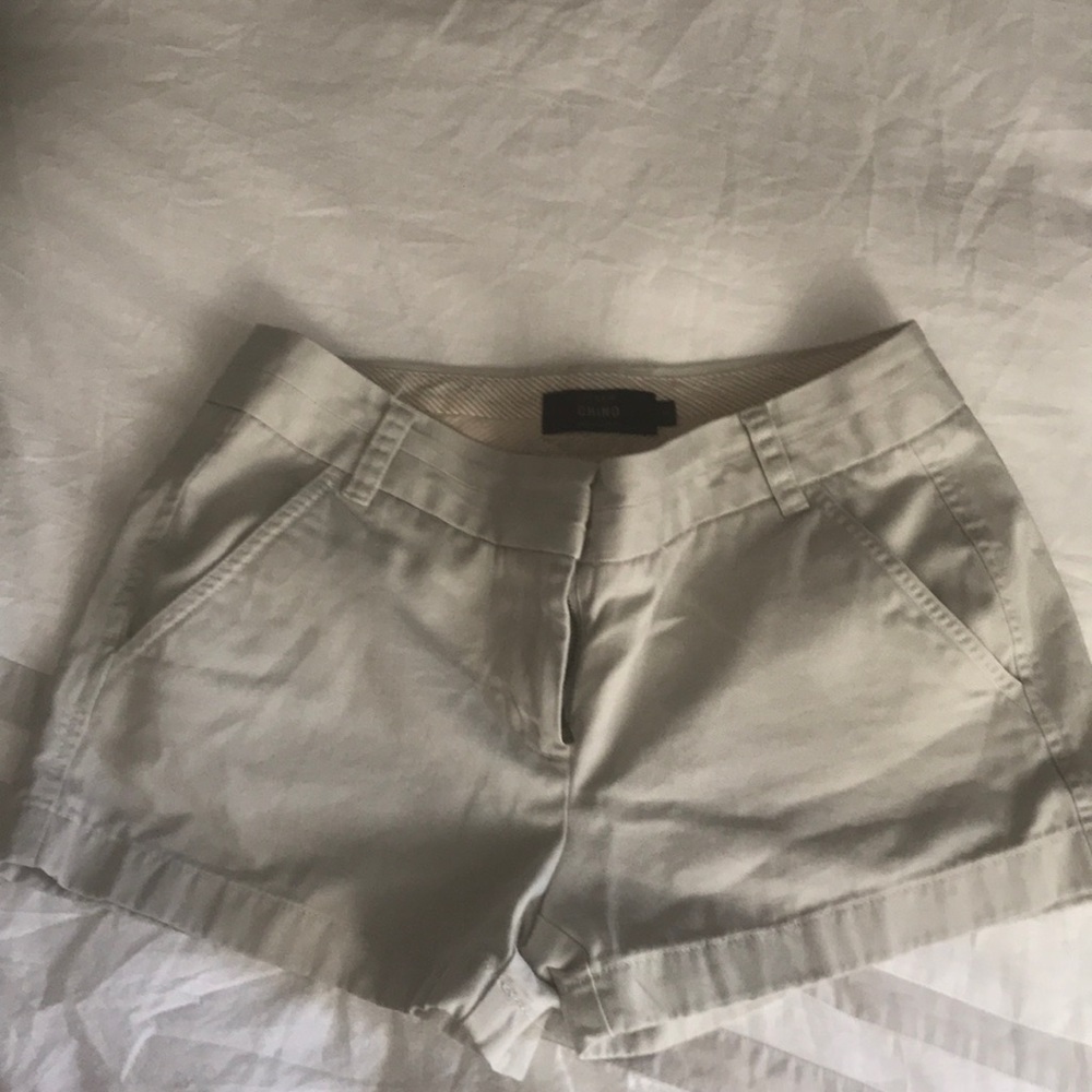 J Crew chino khaki shorts